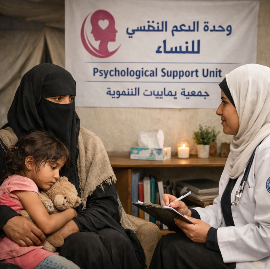 الصحة النفسية للنساء في مناطق النزوح… معاناة صامتة ومبادرات تصنع الأمل